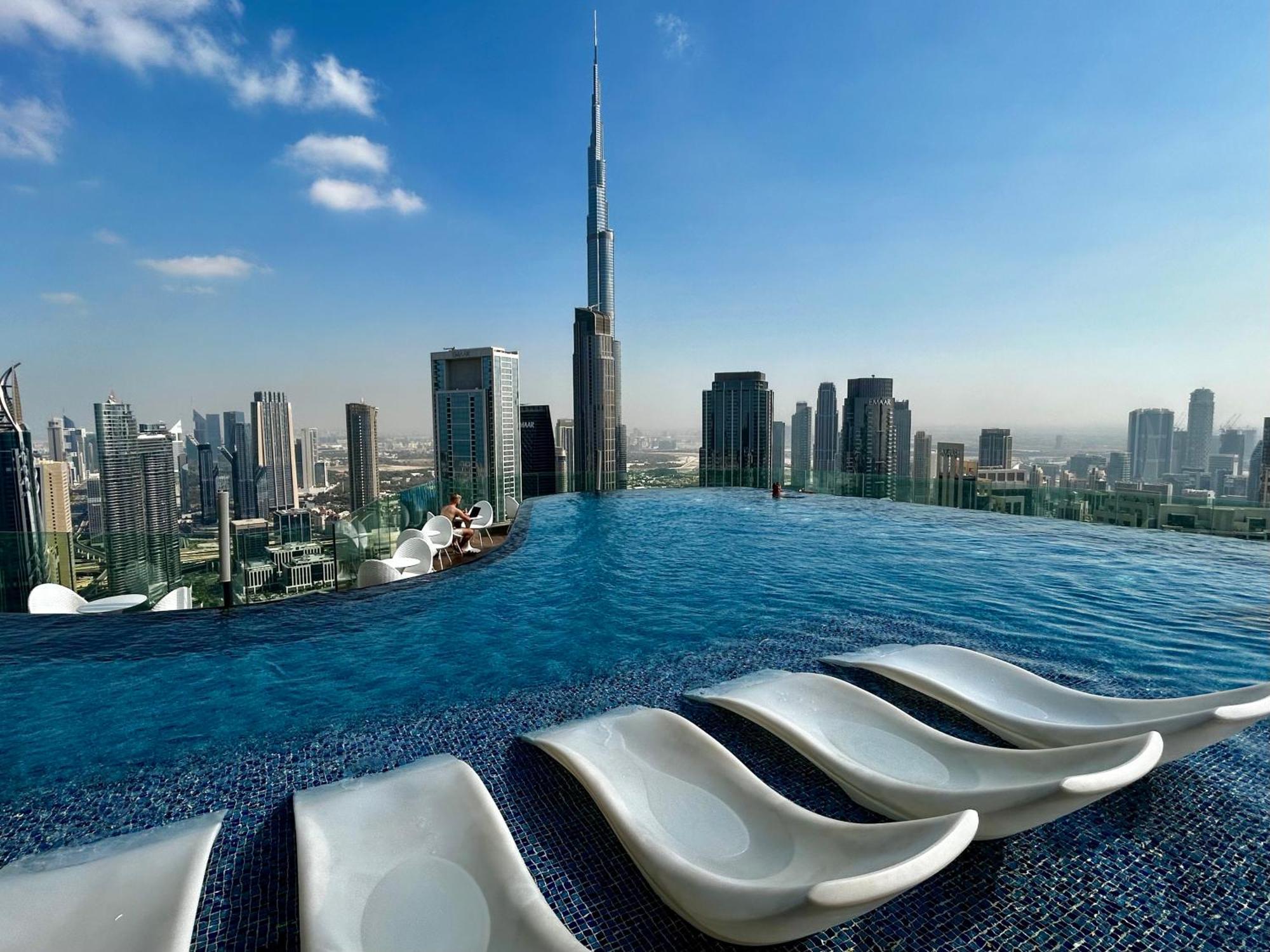 Apartmán Burj Khalifa Views 2Br With Infinity Pool Downtown Dubaj Exteriér fotografie